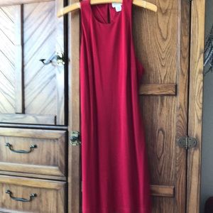 Red Ann Taylor Sleeveless dress
